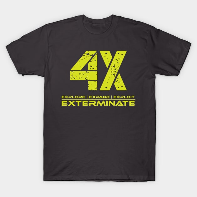 4X (Dark Shirts) T-Shirt by WinCondition